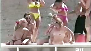 Rödhårig form offentlig nakna svenska amatörer slog i jacka